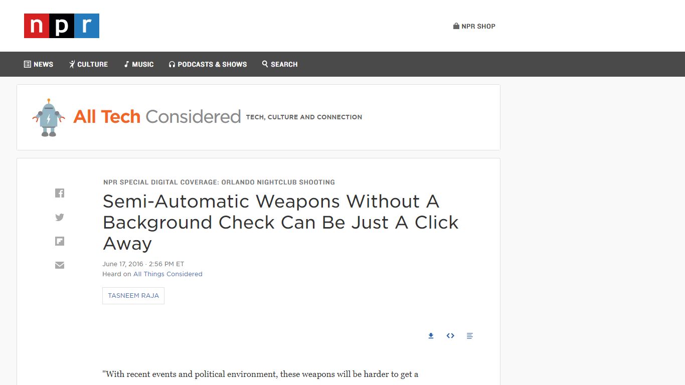 Armslist, A 'Craigslist For Guns': Semi-Automatics Without A Background ...